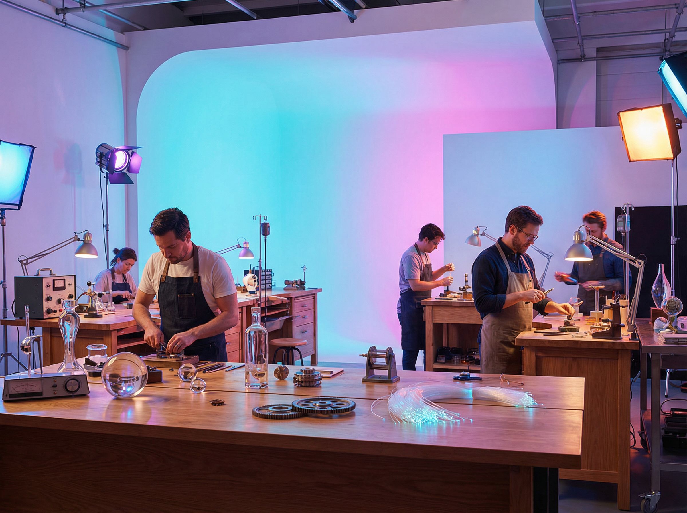 about-02 A beautifully crafted wooden garden trellis amidst lush green surroundings, perfect for plant support.